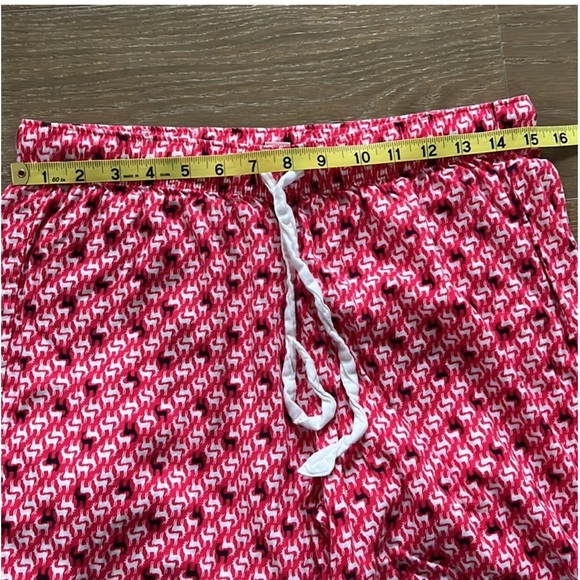 Victoria’s Secret the dreamer flannel pj set size sm deer 🦌 print red & black - Picture 12 of 13